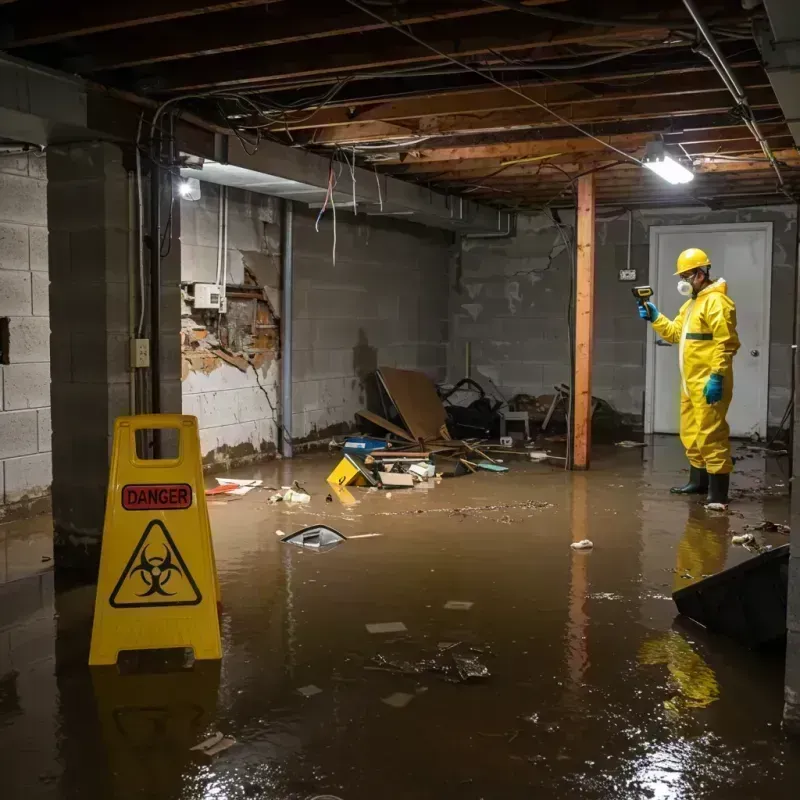 Flooded Basement Electrical Hazard in Avon, CO Property